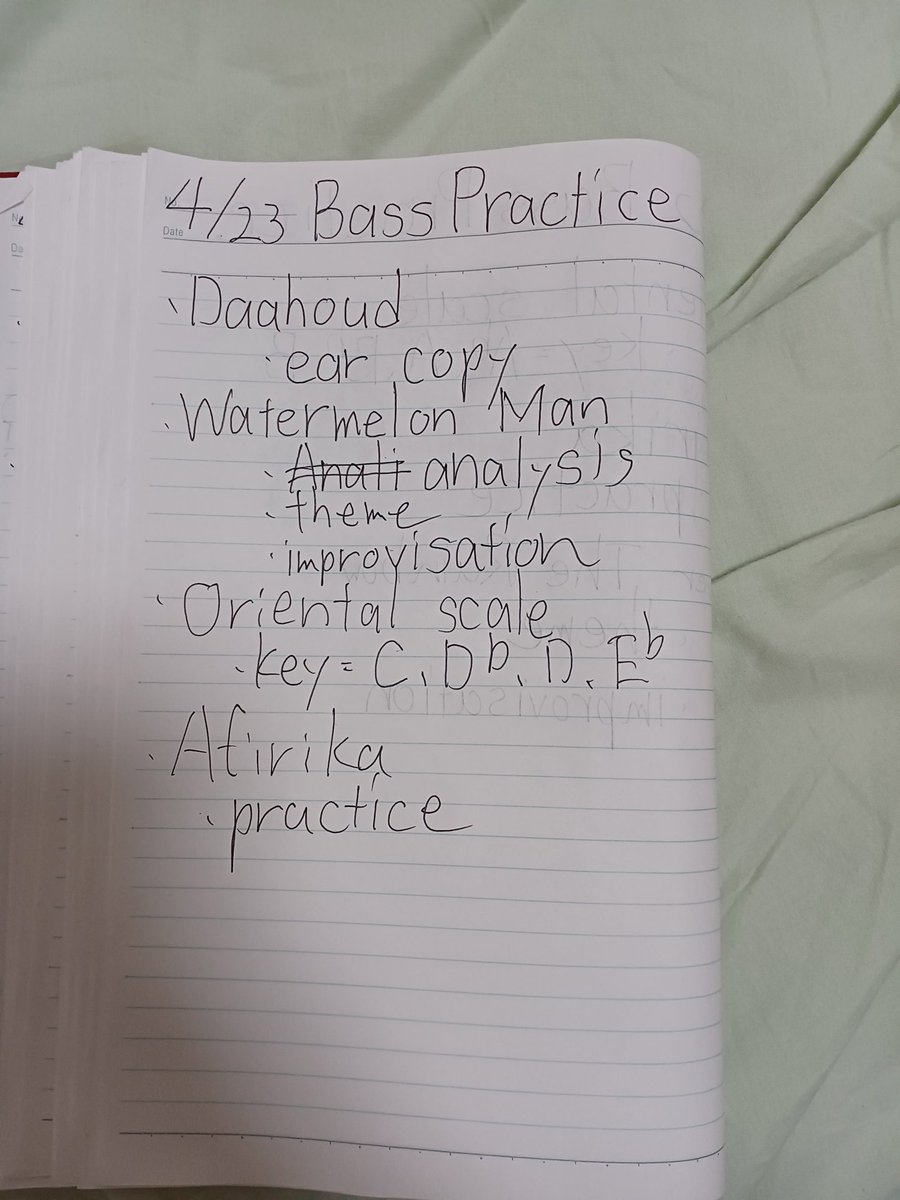 halca_yamada's tweet image. #jazz #bass #study #English
