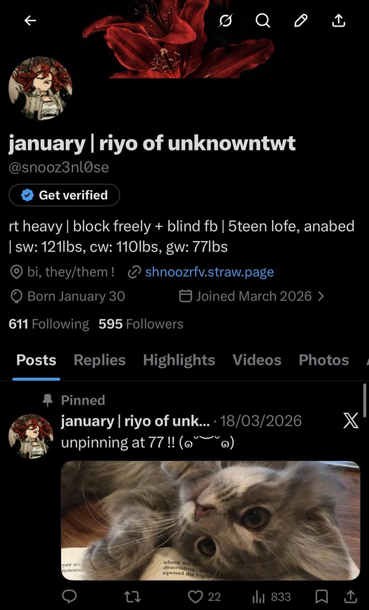 january | riyo of unknowntwt tweet media