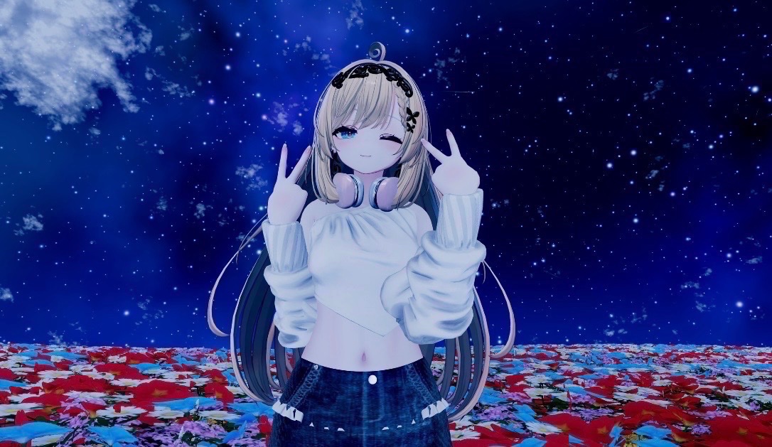 yu569469's tweet image. (｡･･)ﾉぉはょぅ♪
昨日は疲れて早く寝ちゃったぁ。
今日はゆうちゃお誕生日イブだよ〜🎂
今日行けばお誕生日と有給使ってGWなので頑張るぅ✨️

25日(土)の21時前ぐらいからインスタンス開くので来てね💕

フレに頂いたカザリスちゃん少し改変してみたぁ♡ｶﾜ(・∀・)ｲｲ!♡
#vrchat
#カザリス3D