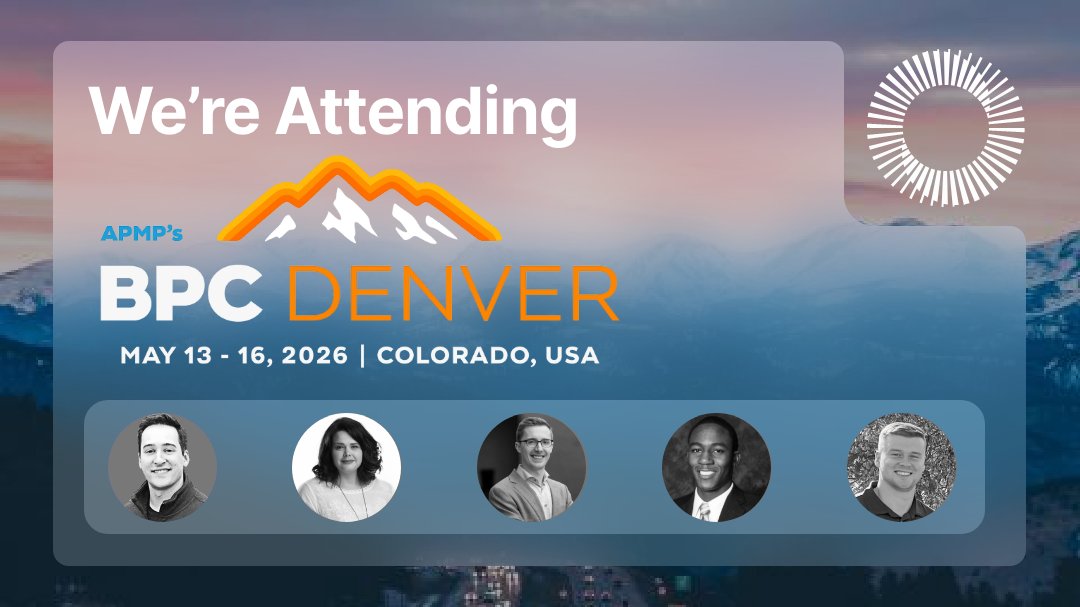 VisibleThread's tweet image. In just a few weeks, our team is heading to APMP’s BPC Denver. ✈️ 

As 2026 Partner Level Sponsors, we are thrilled to support this community. 🤝 

Who else is going? 🙌 

#GovCon #BidManagement #ProposalManagement #CaptureManagement #BusinessDevelopment #BPCDenver