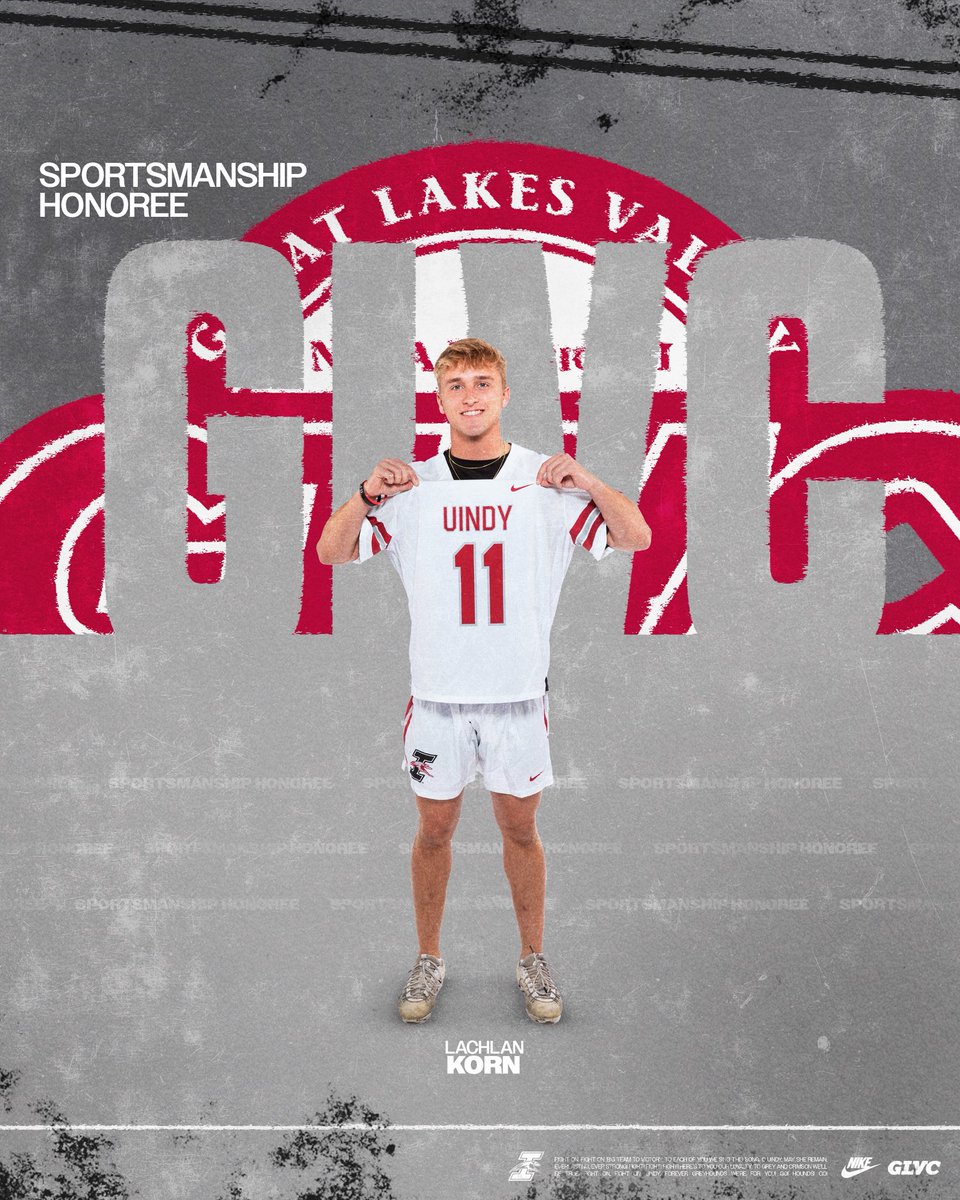 UIndyMLax's tweet photo. Your Greyhound GLVC James R. Spalding Sportsmanship Honoree🐾 https://t.co/O9alvKg4A8