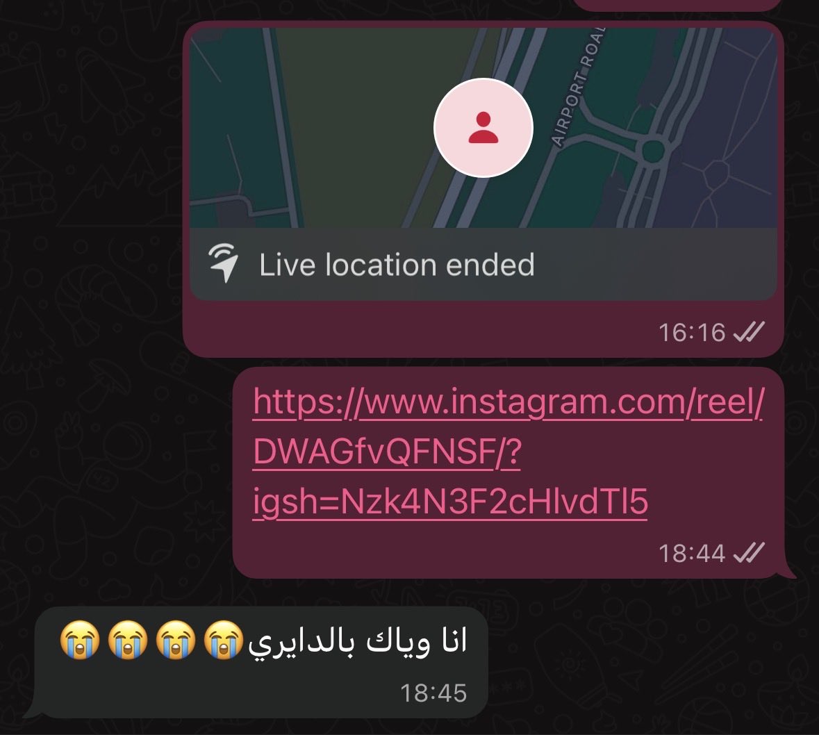 We cant be the new adults يا جماعة
لان مب طبيعي نطلع من الدوام ونتلاحق بالدايري عشان نسلم على بعض وحنا طول اليوم قاعدين مع بعض اصلا