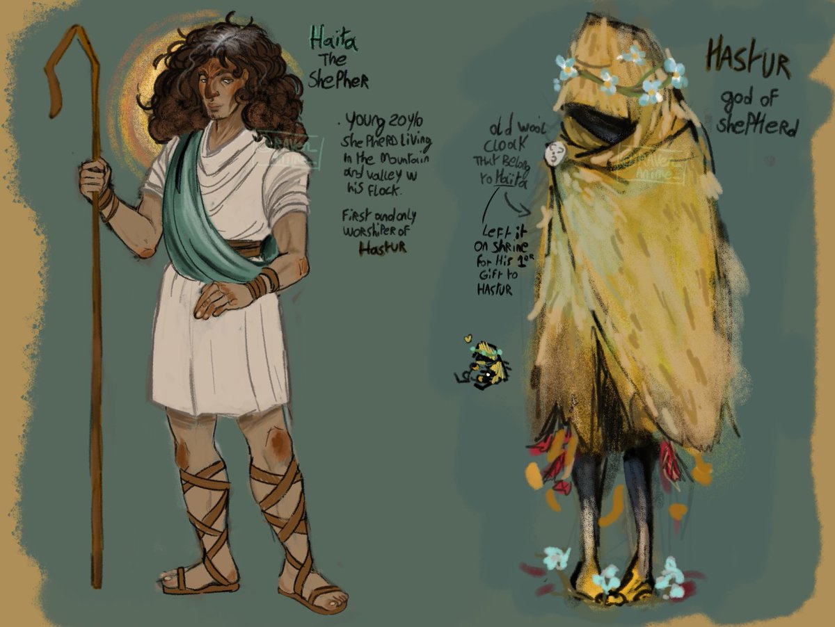Here is making both of them my oc enjoy
#thekinginyellow #haitatheshepherd #hastur #haita #kiy #ocanimation
