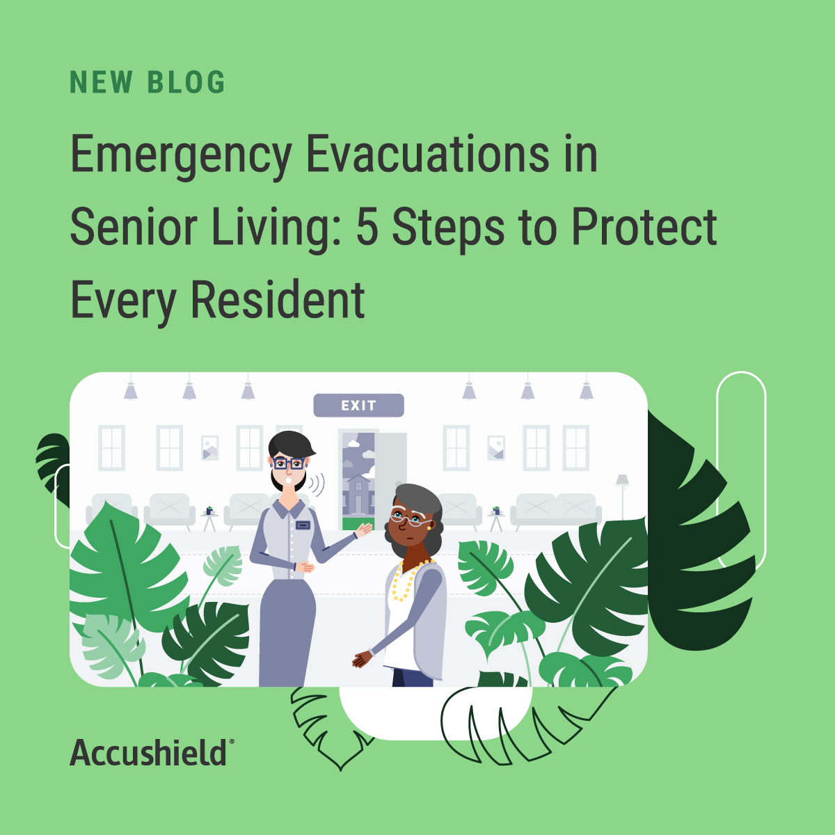 Accushield11's tweet photo. Emergency evacuations in senior living comes with unique challenges. Our latest blog dives into the critical importance of evacuation management in senior living and explores actionable steps to protect residents when it matters most.

👉 Read the blog: https://t.co/wugOYuSx6e https://t.co/3iacnhwsvT