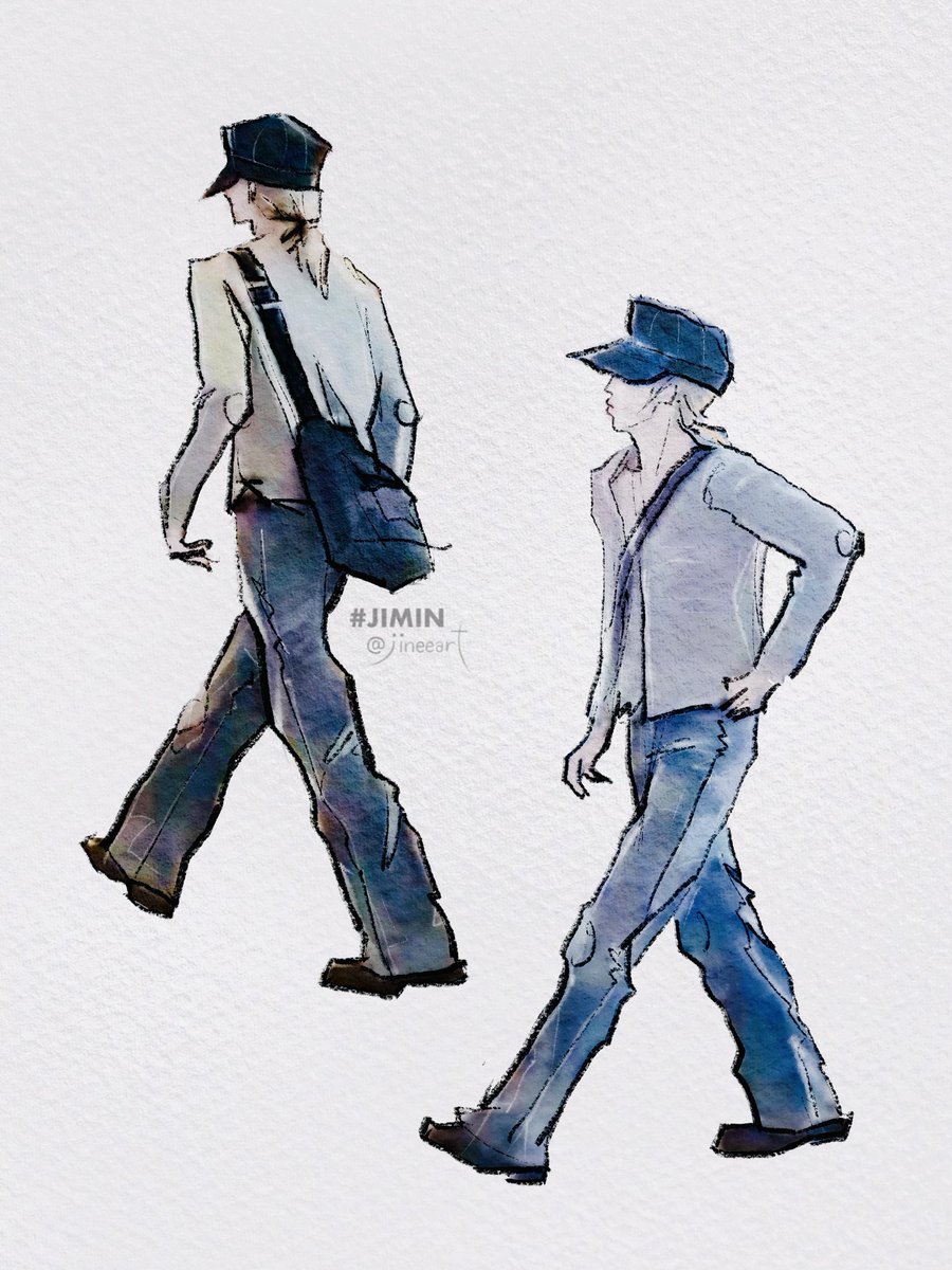 #JIMIN #지민 #btsfanart 🤍✈️
