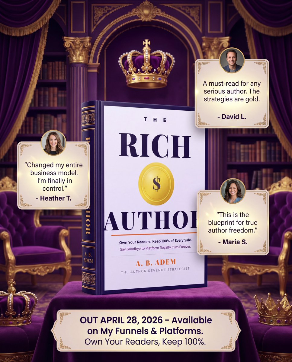 therichauthor_'s tweet image. The Rich Author Book &amp;gt;&amp;gt;
&amp;gt;&amp;gt; Model Simplified
#therichauthor #writingcoach #writingcommunity