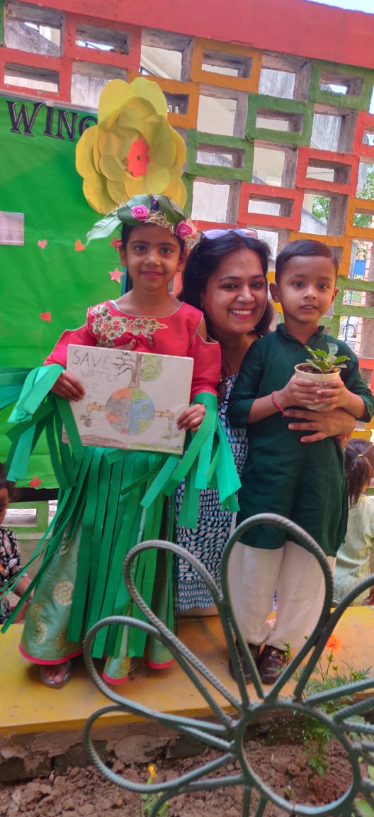 SchoolEduChd's tweet photo. Tiny tots bloom like little guardians of nature as they celebrate World Earth Day.#TeachThemYoung
With joyful hands planting saplings and hearts full of care, they remind us that every small step can nurture a greener tomorrow. @Gmhs48d
#EarthDay #YoungEcoWarriors
@EduMinOfIndia 
@DselEduMinistry 
@chandigarh_admn