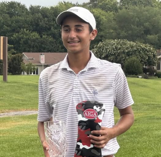 DemathaGolf's tweet photo. Congratulations to Joseph Vartabedian ’27 on earning Co-Medalist honors at the Maryland Private School Golf State Championship! Joseph fired an incredible front-nine score of 30 (-6) and finished with an outstanding round of 67. 
Go Stags ! https://t.co/EvMMbt1tvZ