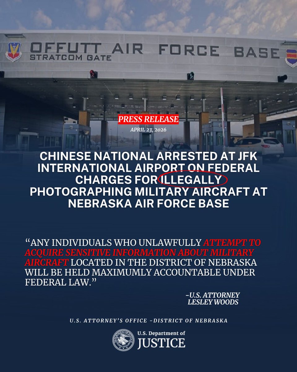 National Security Division, U.S. Dept of Justice tweet media