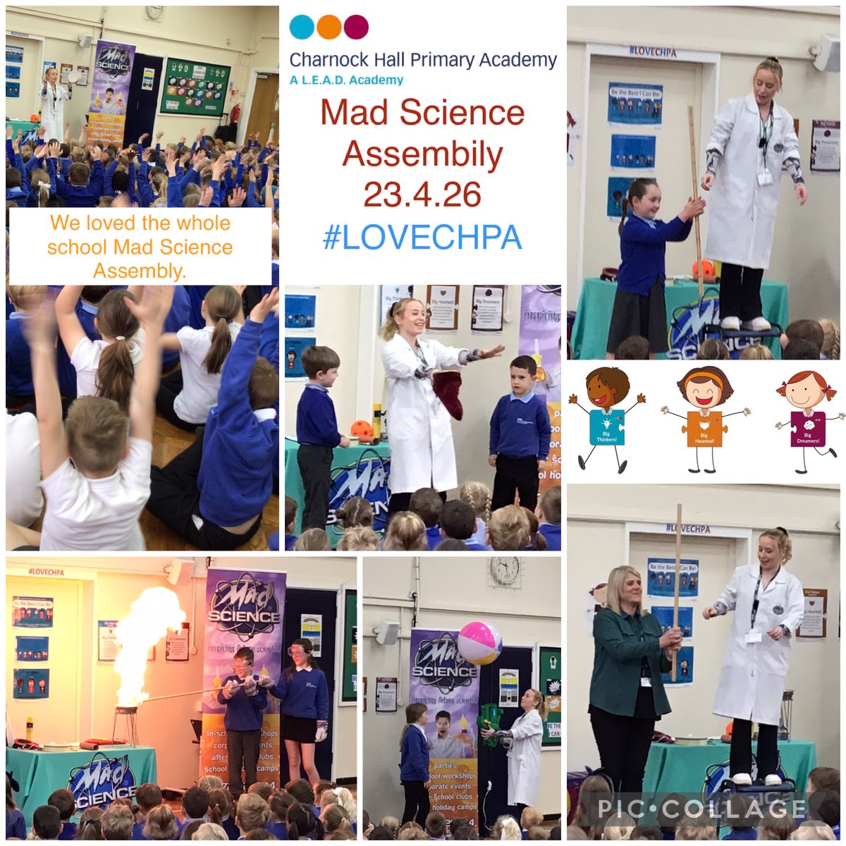 charnocklead's tweet photo. What a fantastic Mad Science assembly today, filled with exciting experiments that sparked curiosity &amp; captured everyone’s imagination. We’re delighted to be offering a Mad Science Club after half-term, giving pupils the chance to explore hands-on science fun.

#LOVECHPA https://t.co/oO9mIVag0V