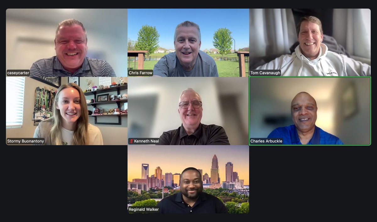 CharlottePlanC's tweet image. April zoom in the books. Fun recap of our #MarchMadness event ➕great work updates from our group ➕possible late summer networking event in Charlotte (open to all) like we’ve done in the past. Stay tuned…. #CharlottePlanC #PayItForward #WhereIsPlanC