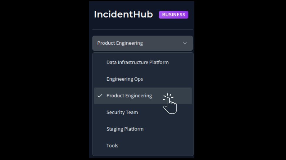 talonx's tweet photo. Manage vendor alerts across different teams in your org using IncidentHub Teams.

Teams are independent sub-accounts within your IncidentHub account - like teams within an org. 

You can
- Route different vendor alerts to different teams in your org.
- Configure different component and alert filters for the same vendor across teams - think the Infra team monitoring AWS EC2 and the Platform team monitoring AWS CodeBuild.
- Have completely independent public status pages - one for each team's services.
- Independent incident timelines per team.
- And all within the admin boundaries of a single IncidentHub account.

Available on the Business Tier and above.