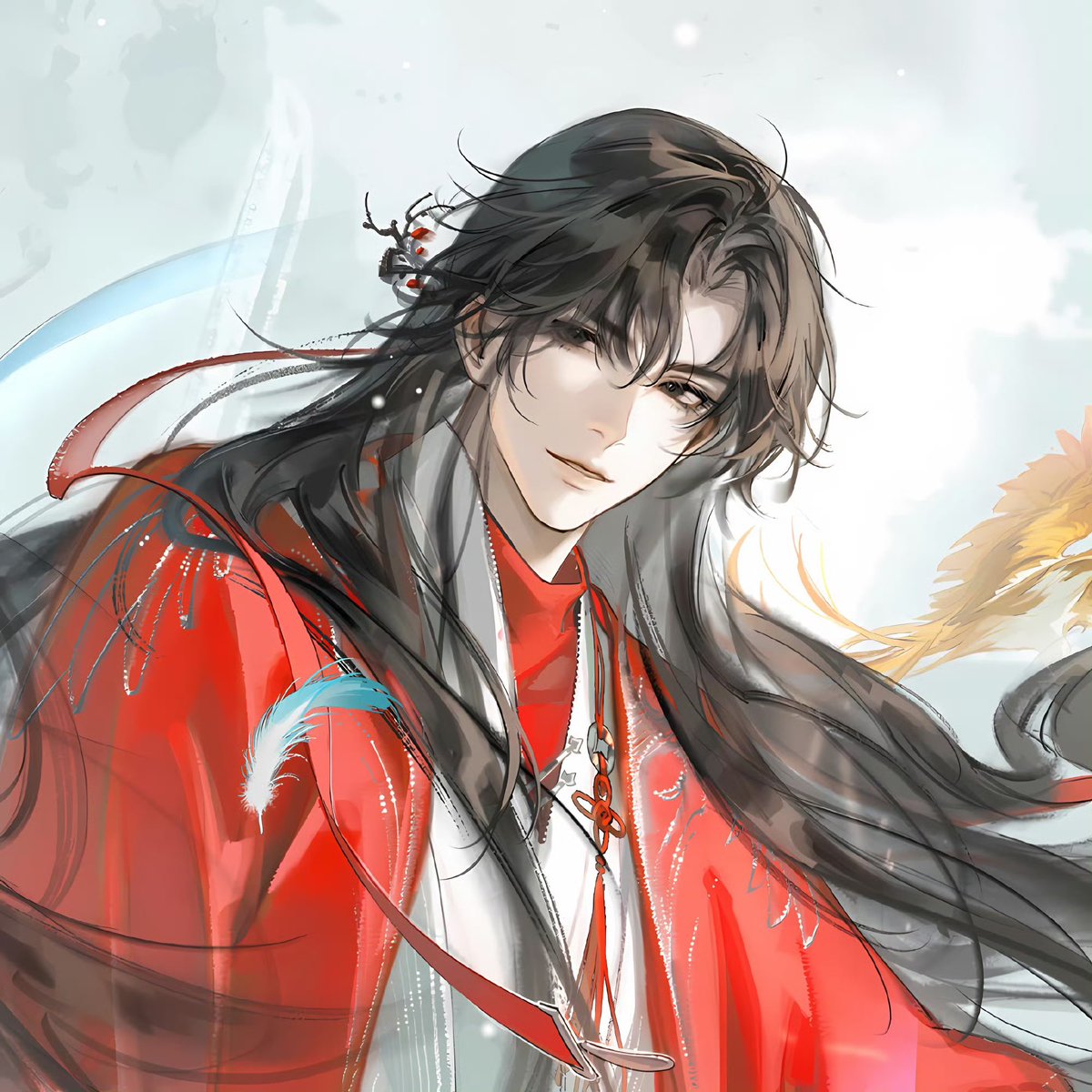 cuoyansong's tweet photo. happy bday to the best shizun ever ❤️ after thousands of years, you’ve finally crossed 3000 li to reunite with your snowman https://t.co/evywYU64Tn