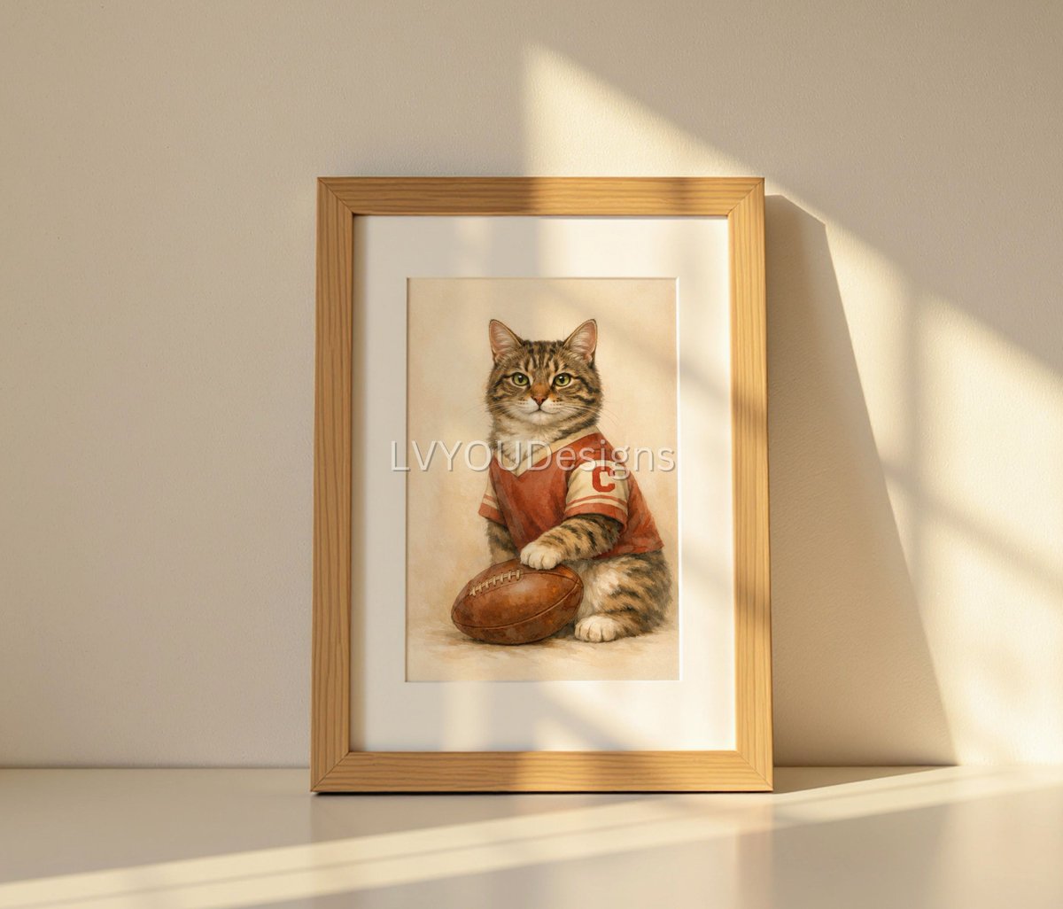 patty_hap's tweet image. Vintage football cat nursery prints set of 6 featuring playful tabby designs. Fun boys sports wall art—perfect for a cozy, sporty kids’ room décor.

35% OFF – Limited time ⏳
Shop Now 👉 etsy.me/4e5KShm
🔒 Not available as NFT
#NurseryWallArt #CatPrints #KidsRoomDecor