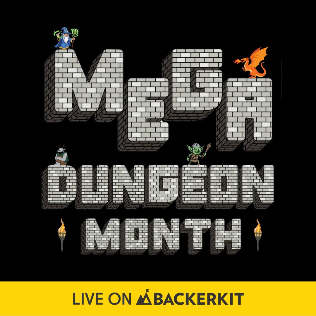 BackerKit's tweet image. 🚨 Mega Dungeon Month has 7 days still to go &amp;amp; already made history on BackerKit!

🎉 #1 most-funded creator-led Collab-Funding event on BackerKit
🎉 Over $1.6M raised
🎉 All 30 campaigns are fully funded

Don't sleep on this event👇
backerkit.com/c/collections/…

#ttrpg #crowdfunding
