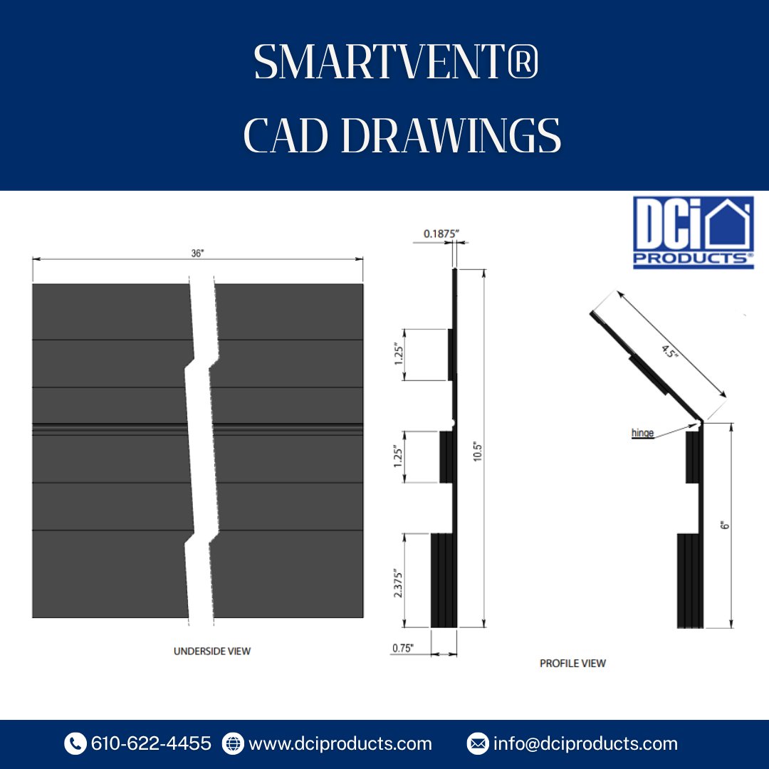 dciproducts's tweet photo. Understanding product dimensions and layout is essential for proper installation and performance. Having clear reference points helps ensure accurate placement and consistent results on the job site.

visit:
https://t.co/v9rDjq4Xrq

📞 Call 610-622-4455 

#DCIProducts #SmartVent https://t.co/mfyrElHGW0