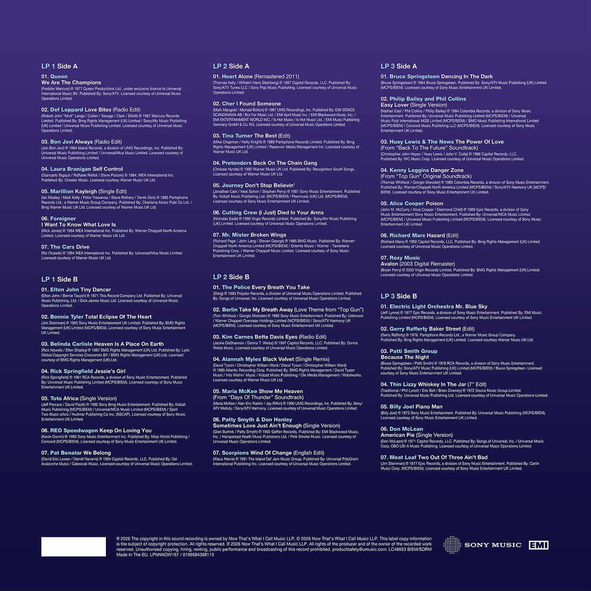 laurabranigan's tweet image. 📌#Upcoming 🎶 #Release NOW That's What I Call Music (UK) presents NOW That's What I Call Soft Rock &amp;amp; Power Pop Anthems, set for release on May 29. This compilation showcases the best of soft rock and power pop, and features Laura's "Self Control" on LP 1, Side A and on CD 1.