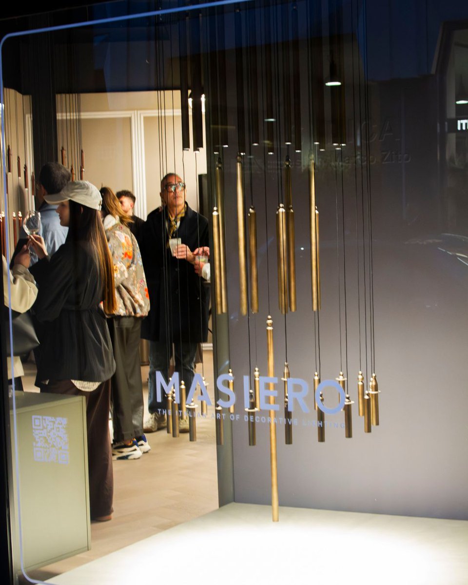 Masiero_Group's tweet image. Conversations, curiosity, hands reaching out to touch, eyes looking up. MDW26 has been everything we hoped for. Thank you to everyone who came through, photographed, asked questions, and stayed a little longer than planned.

#masierolights #milandesignweek #fuorisalone
