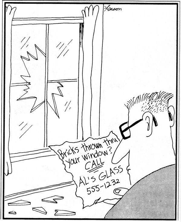 Simple explanation of SPLC business model, by Gary Larson!