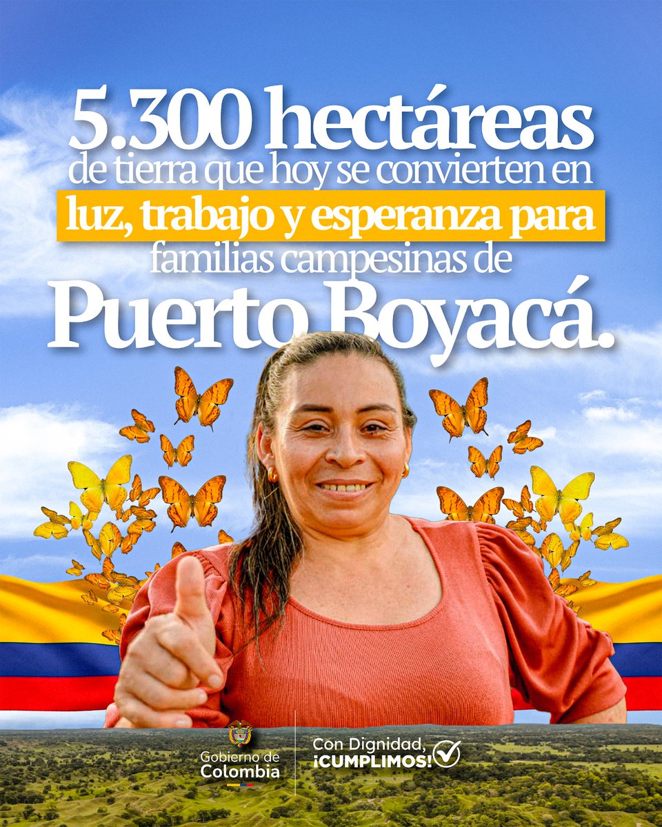 Agencia Nacional de Tierras tweet media