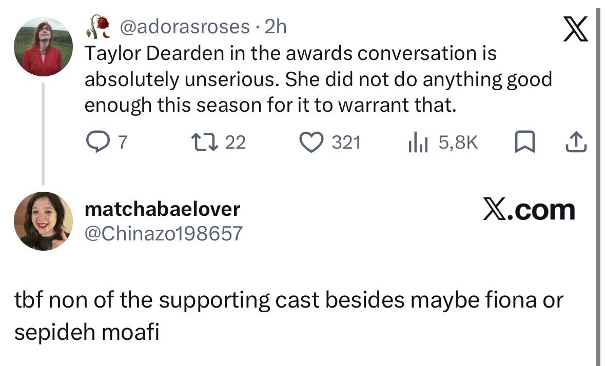 FIONA. the snort i let out