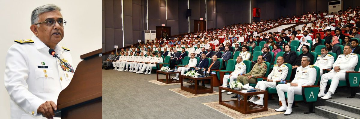 PakistanFauj's tweet image. #ISPR
Rawalpindi, 23 April, 2026;

A two-day international conference on “Emerging Technologies and the Future Warfare,” hosted by Maritime Centre of Excellence (MCE), culminated in Karachi, #Pakistan

Aim of the conference was to bring together maritime experts, academia and