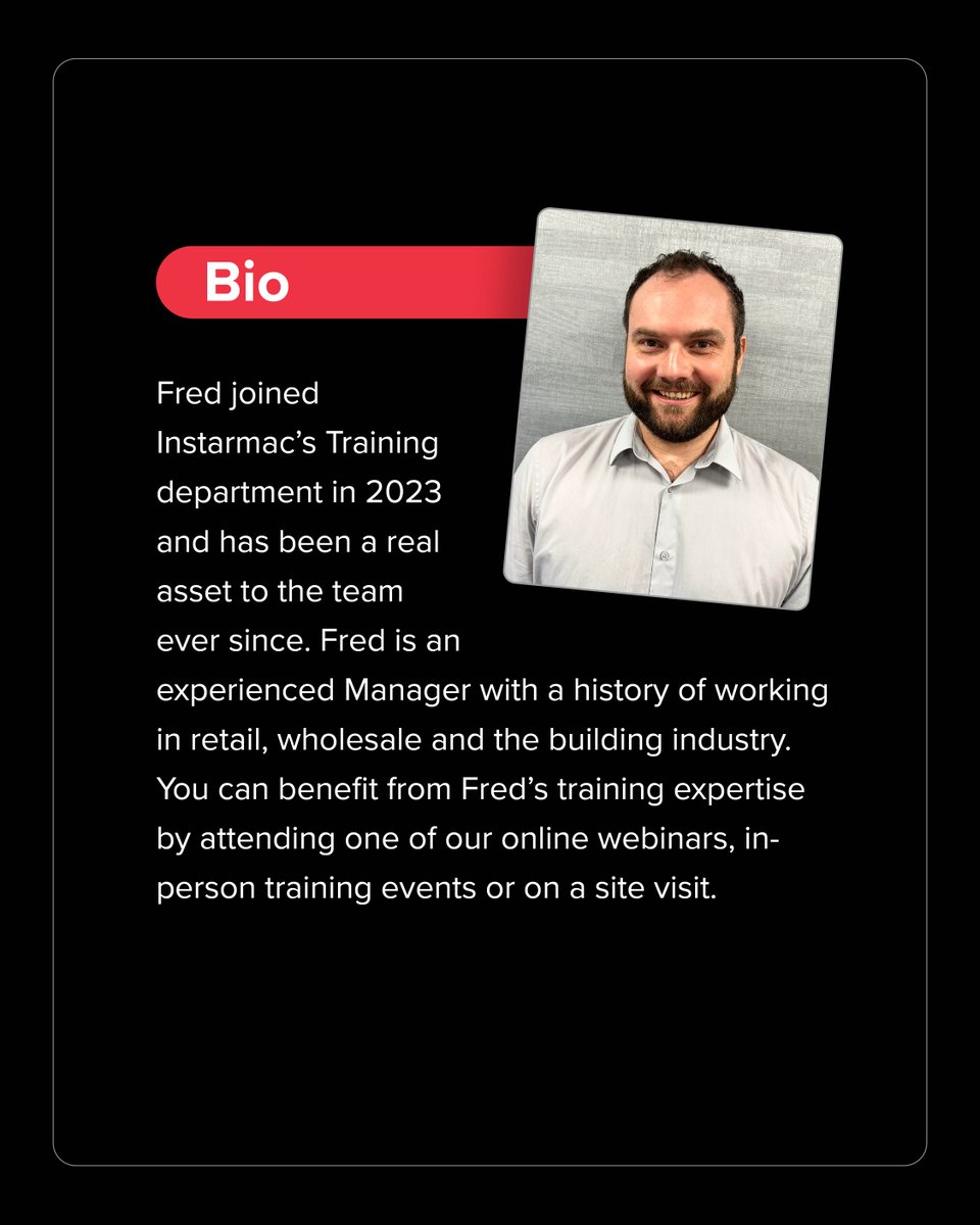 UltraTile_UK's tweet image. Join our upcoming webinar: Understanding Movement Joints – Best Practice &amp;amp; Correct Application and gain the knowledge you need to avoid costly failures on site.

📅 Secure your place today: share-eu1.hsforms.com/1Bwj_kUI_Q62Pf… 

#ConstructionTraining #BestPractice #MovementJoints #Instarmac