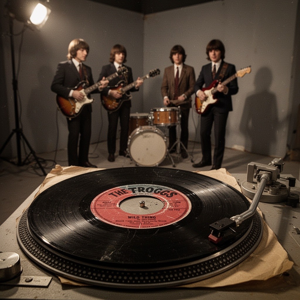 Soundvault19298's tweet image. On this day in 1966, The Troggs released "Wild Thing" in the United States. A stripped-down riff and raw production proved a grittier sound could cross into m...

#WildThing #TheTroggs #1966Singles #MusicHistory #VinylCommunity #LoFiProduction #ChartShifts