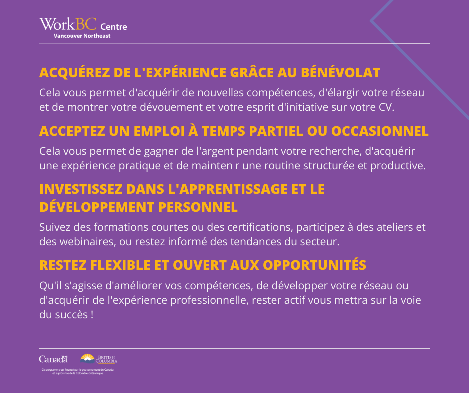 WorkBCVNE's tweet photo. 💡Conseil de recherche d'emploi du mois : Imaginez développer continuellement vos compétences et établir des contacts précieux tout en recherchant le poste idéal.

Restez ouvert aux nouvelles possibilités et continuez d’avancer dans votre carrière ! https://t.co/fQ9eHv4l15