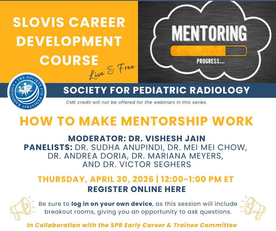 Society for Pediatric Radiology tweet media