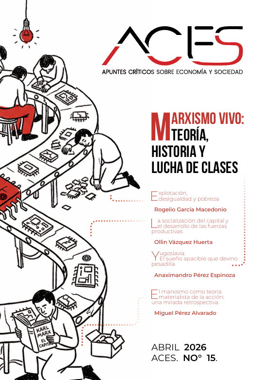 📕✨ ¡Ya está aquí el nuevo número de #ACES!

Presentamos el número 15 de Apuntes Críticos sobre Economía y Sociedad (ACES), la revista del Centro Mexicano de Estudios Económicos y Sociales (#CEMEES), un espacio de análisis y divulgación marxista que sigue apostando por el