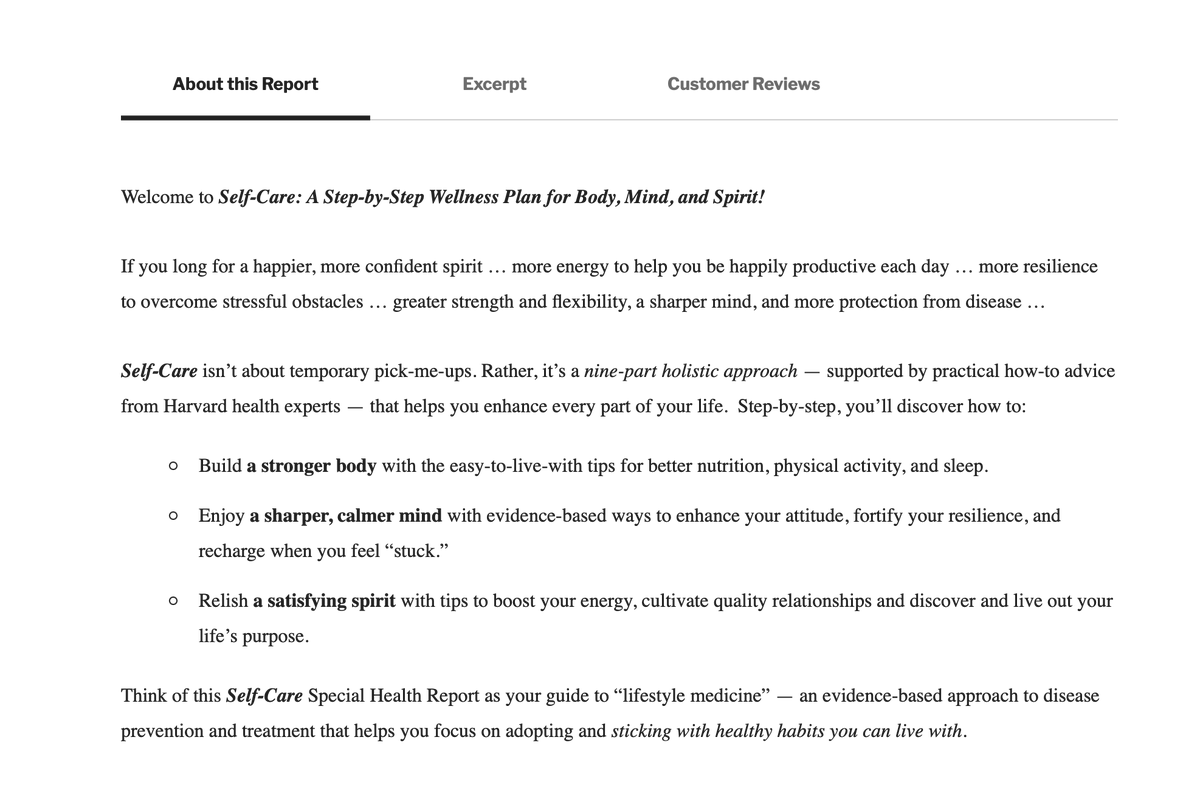 BethFratesMD's tweet image. Delighted and honored to work with @HarvardHealth to serve as medical editor of this Special Health Report on Self Care. We share steps to help enhance your sense of well-being. Check it out here. ow.ly/pbzg50RqaeU #health #lifestylemedicine #selfcare #MayDay2025