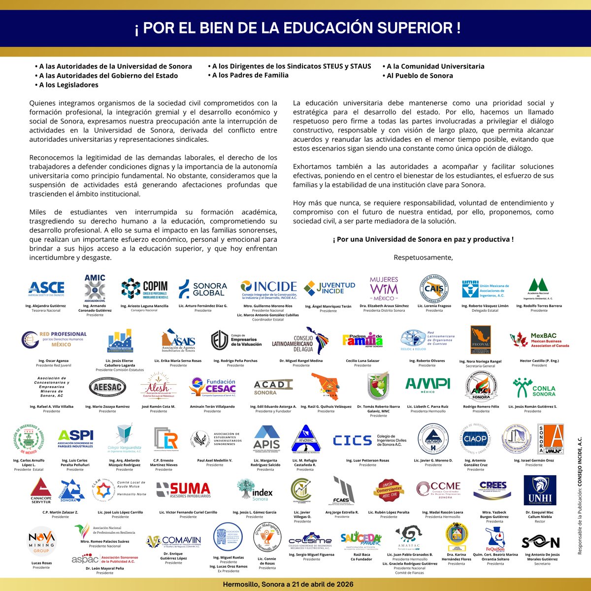 Ing. Guillermo Moreno Ríos tweet media