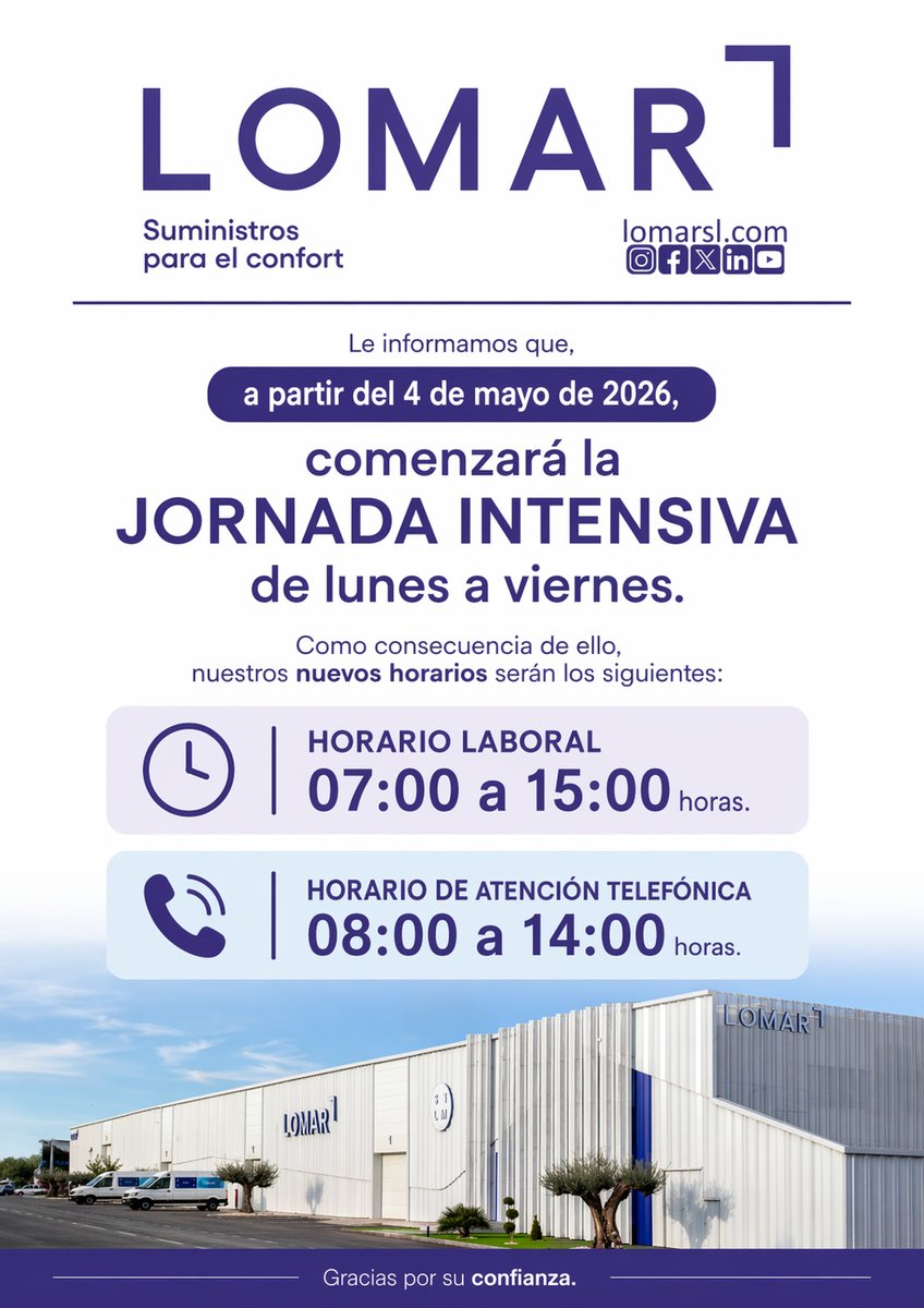 Suministros Lomar tweet media