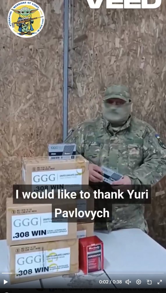 AndersRasmusso2's tweet image. And they are waiting on us. 🏹
The sponsors are ready to DOUBLE every donation to ensure these groups get their "Super-Powder" and ammo! Support the .338 groups here: x.com/MapleSyrupF/st… #TeamYuri #338Magnum #SniperElite #LogisticsWinWars #UkraineDefense #StandWithUkraine