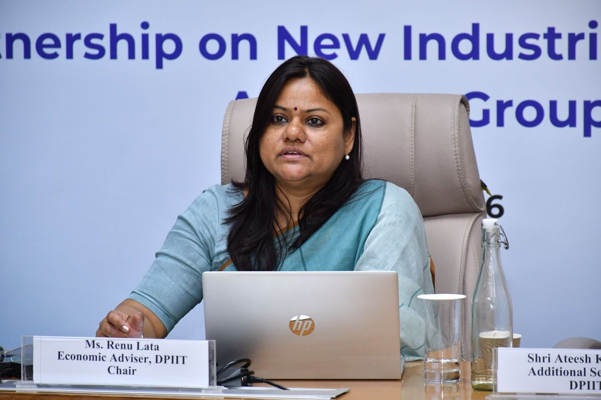 DPIITGoI's tweet image. As the nodal for BRICS2026 PartNIR, Department for Promotion of Industry and Internal Trade successfully convened the 1st BRICS PartNIR Advisory Group Meeting on 23-24 April 2026, advancing industrialisation &amp;amp; innovation, focusing on #MSMEs, #Photovoltaics, #Startups #Logistics.