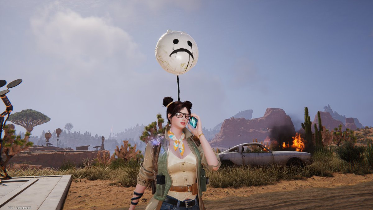 なんか変な風船でてきて走れなくなってもうたｗ　なにこれ？
#OnceHuman #ワンスヒューマン