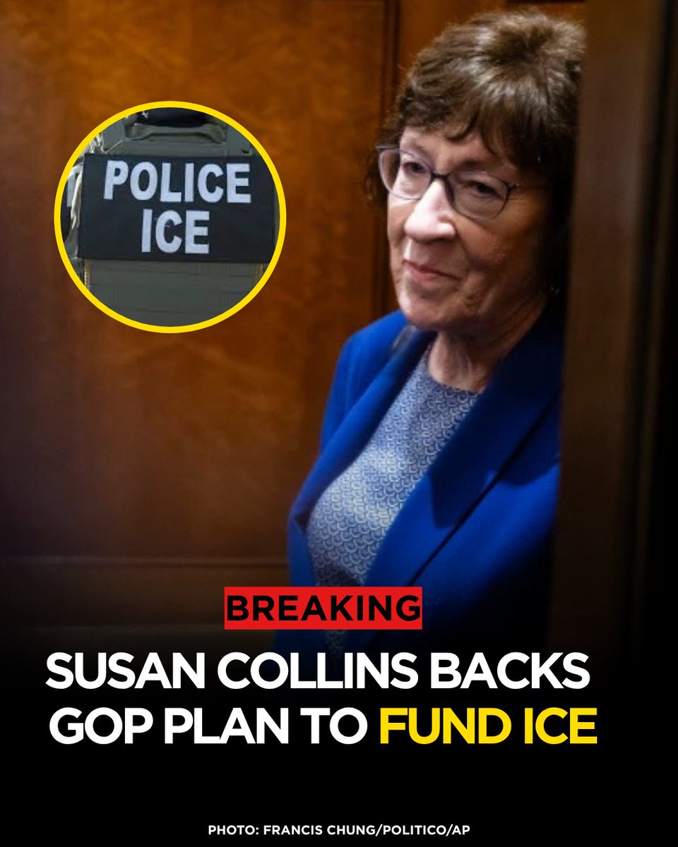 MaineDems's tweet image. Susan Collins: always delivering for Donald Trump — not for Maine.
#mepolitics