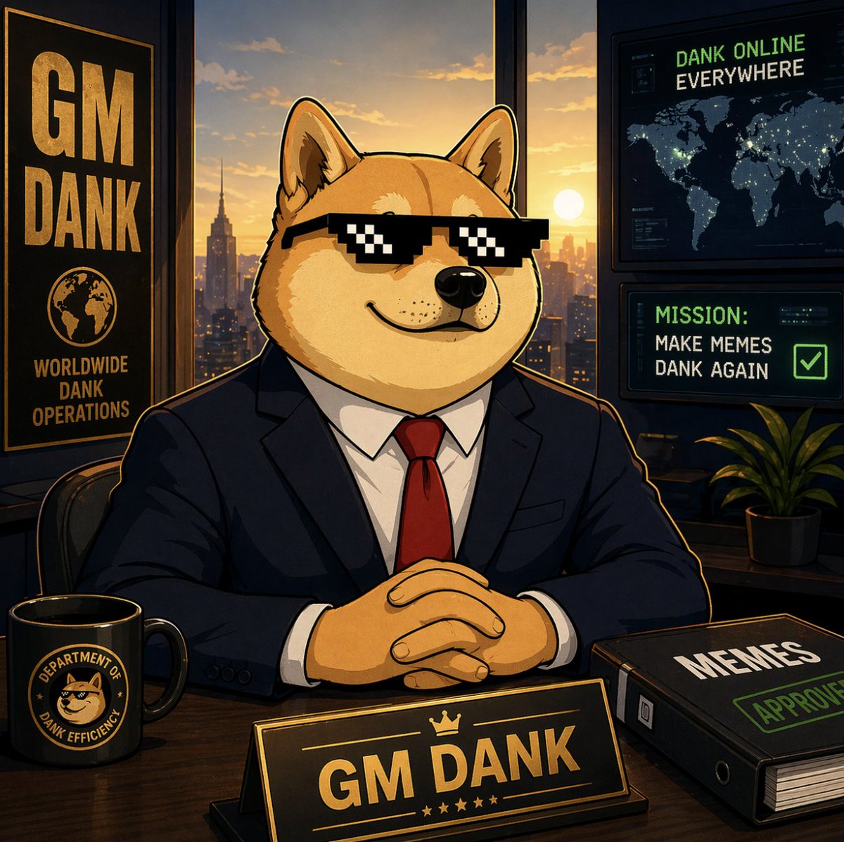 DANK DOGE tweet media