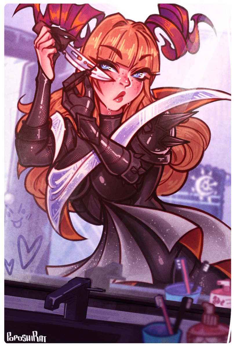 Magik getting ready for Hellfire Gala 💛 

#MarvelRivals