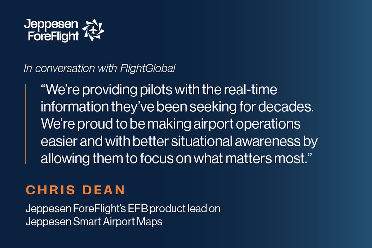 Jeppesen ForeFlight tweet media