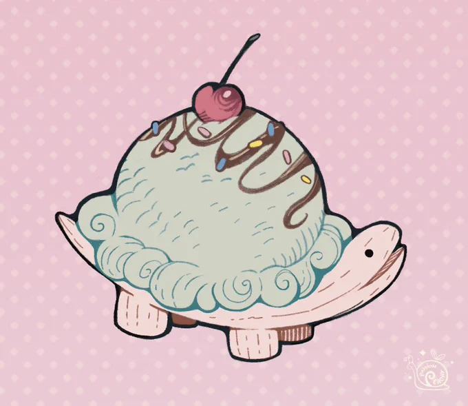 ice cream turtle