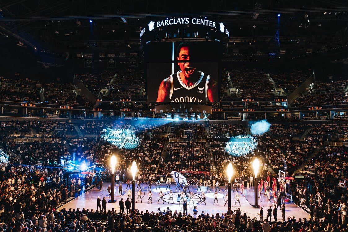 The Nets have the 3rd best home-court advantage rating in the NBA this season, per <a href="/TeamRankings/">TeamRankings</a>' model

Right behind MSG at 2. Need to see playoffs hoops back at Barclays so bad.