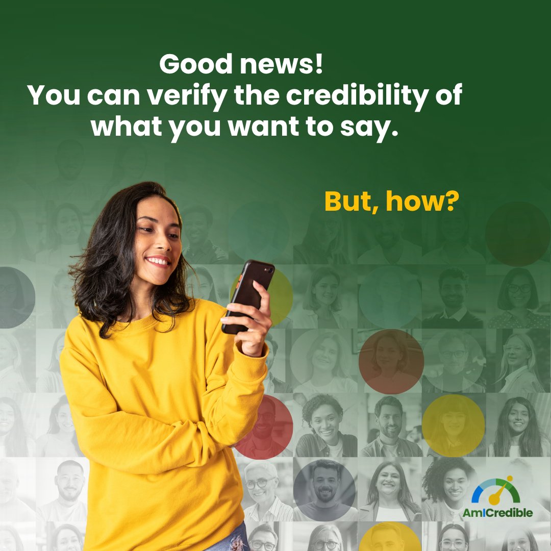 amicredible's tweet photo. Fifty credible posts. One bad one. Guess which one your audience remembers?

Trust is built in drops and lost in buckets. The good news is that one layer of checking before you post protects everything you've already built.

And now, this check can happen in seconds with AmICredible.

Try it and see.

https://t.co/Wuuf9KSqOg