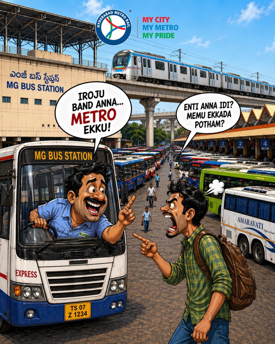 L&T Hyderabad Metro Rail tweet media