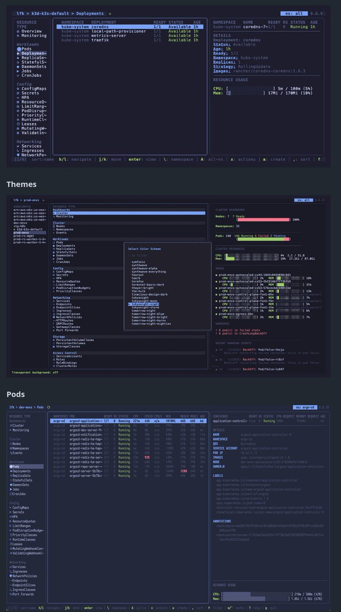 golangch's tweet image. A fast, keyboard-focused, yazi-inspired terminal user interface for navigating and managing #Kubernetes clusters. Built for speed and efficiency
#golang

github.com/janosmiko/lfk