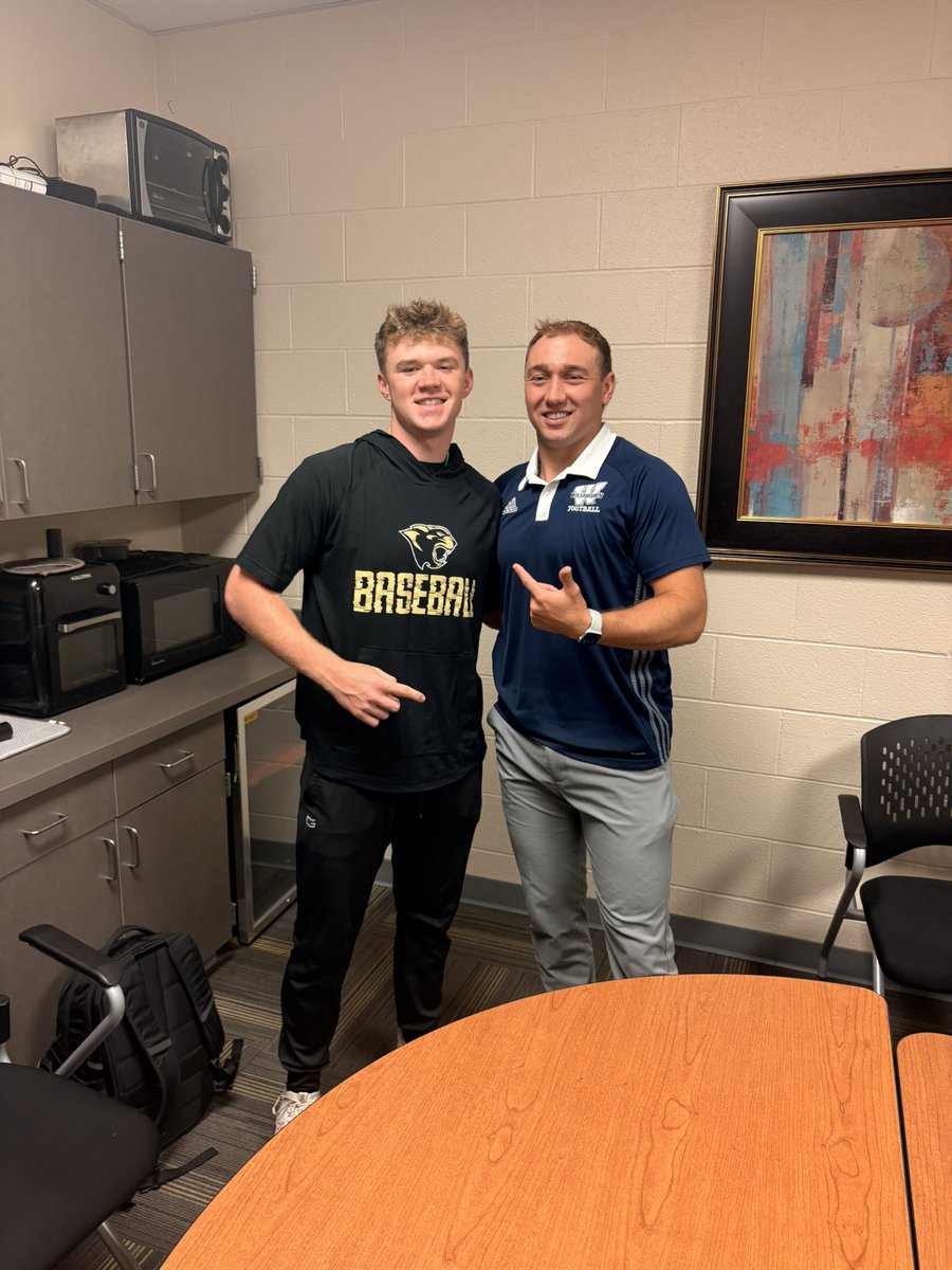 Thank you <a href="/KambleHaverkamp/">Kamble Haverkamp</a> with <a href="/IchabodFTBL/">Washburn Football</a> for coming to Paola to visit me today! <a href="/CoachSharpWU/">Coach Ross Sharp</a> <a href="/WOWKCfootball/">WOWKC</a> #BeTheStandard