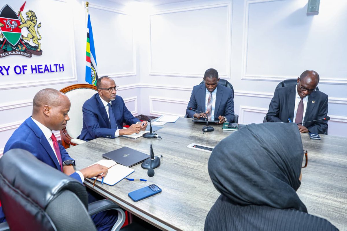 Hon. Aden Duale, EGH tweet media