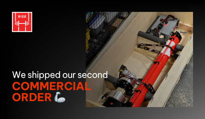 RiseRobotics's tweet photo. This one left fully spec'd with a high-power motor, gearbox, brake assembly, control box, E-stop, and CANBus cable assemblies, built and configured to our customer's exact requirements.

Here's to many more units out the door. 🦾 https://t.co/523JZkH5SC