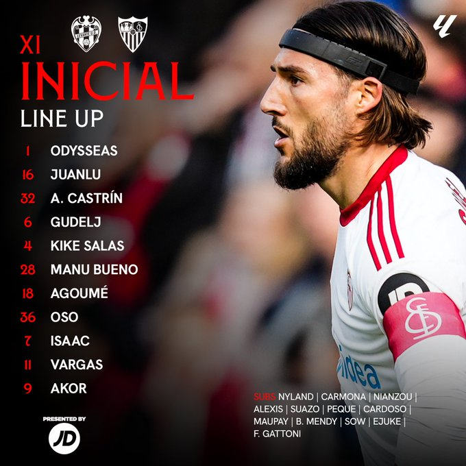 eldiariodxptes's tweet image. #SevillaFC I Alienación del SevillaFC para enfrentarse al Levante
#EDD